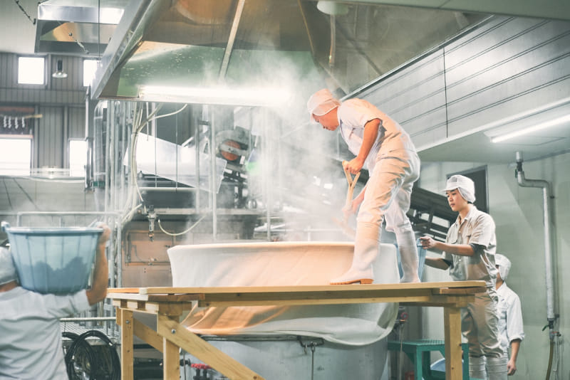 Photo of the Iinuma Honke Sake Brewery