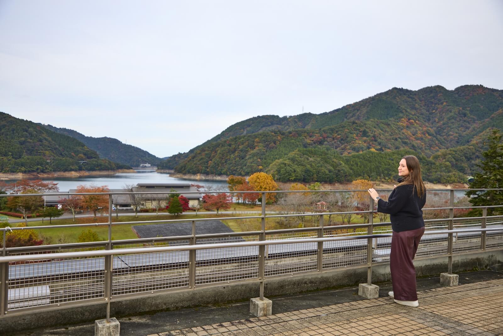 Photo of the Miyagase Dam Area