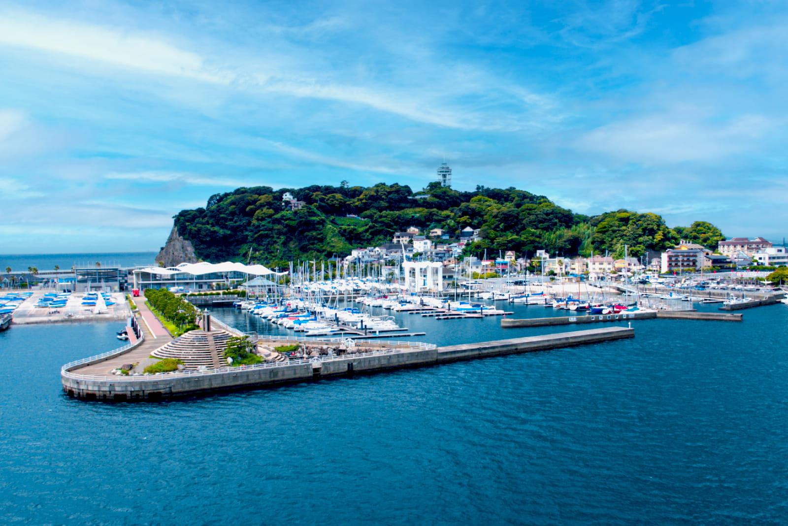 Photo of the Enoshima Yacht Harbor