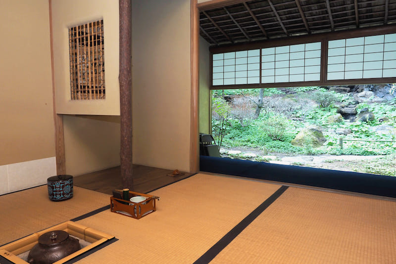 Photo of the Kitakamakura Houan<br />(Open-Tea House at Houan)