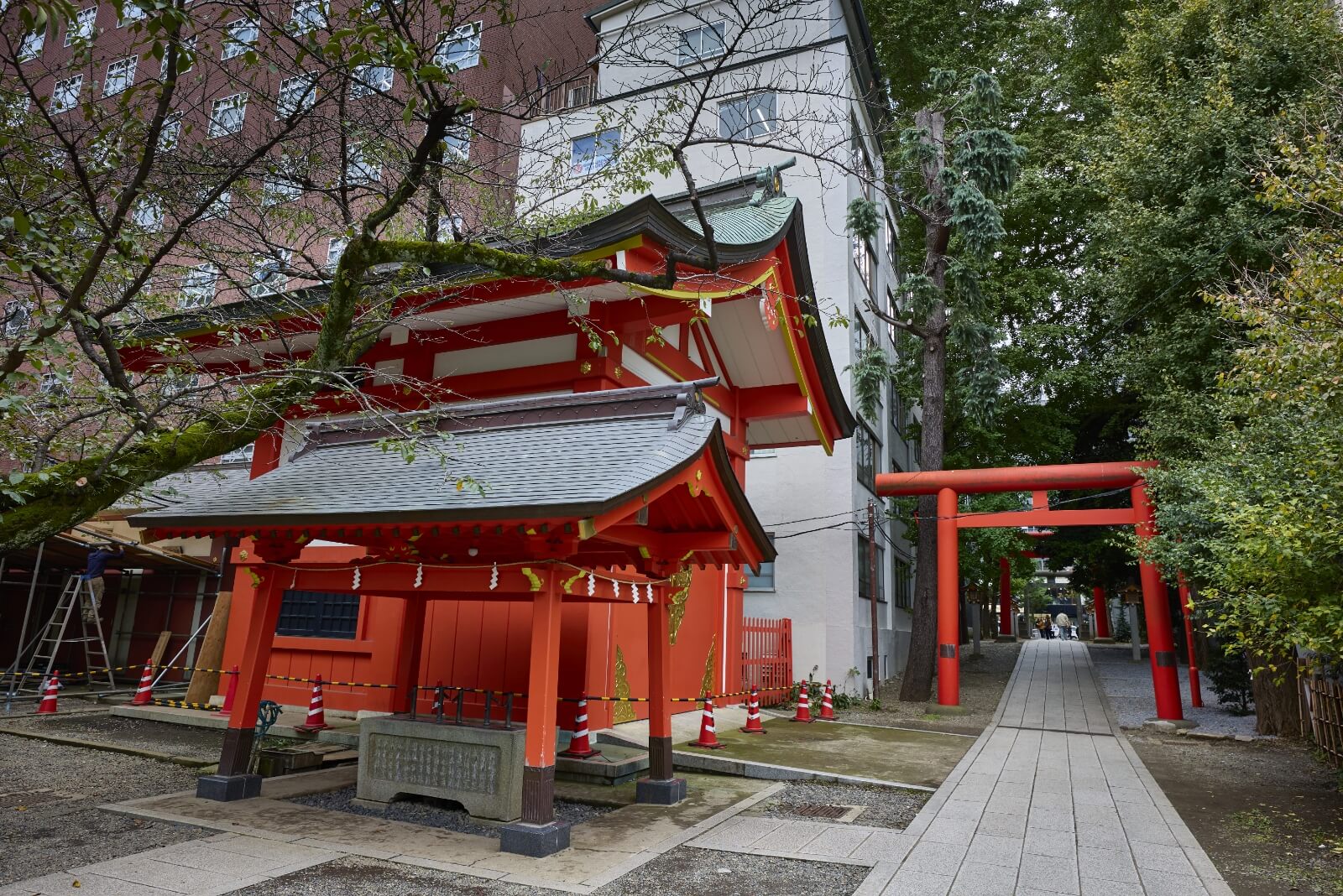 Photo of the Hanazono-Jinja Shrine