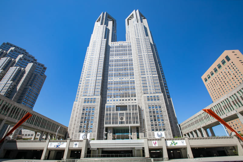 Photo of the Tokyo Metropolitan Government No.1 Building<br />(Exhibition of Tokyo 2020 Archives Assets, Observatory)