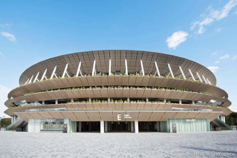 Photo of the Japan National Stadium<br />(Stadium Tour)