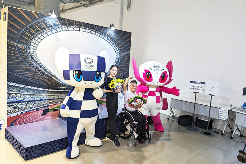 Photo of the TOKYO FORWARD TOKYO 2020 Legacy Exhibition (Yurakucho SusHi Tech Square 1F)