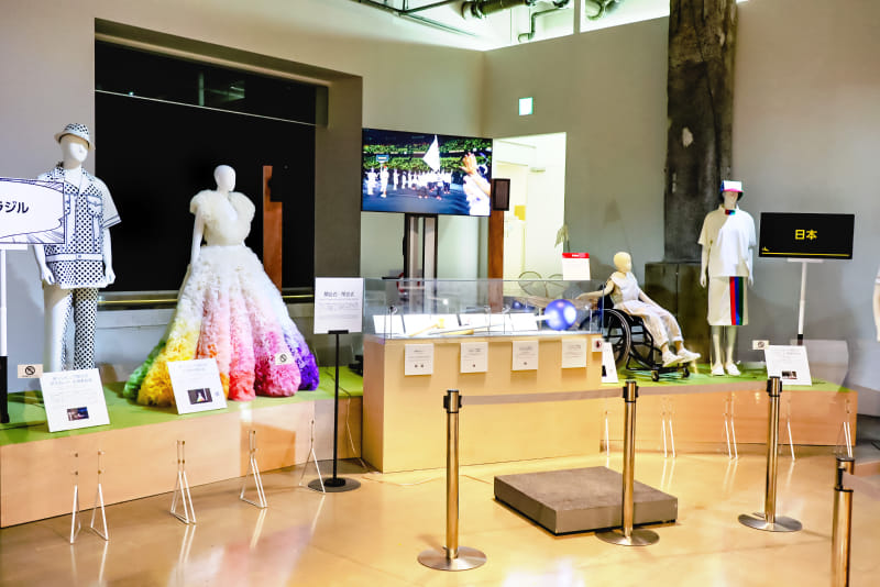 Photo of the TOKYO FORWARD TOKYO 2020 Legacy Exhibition<br />(Yurakucho SusHi Tech Square 1F)