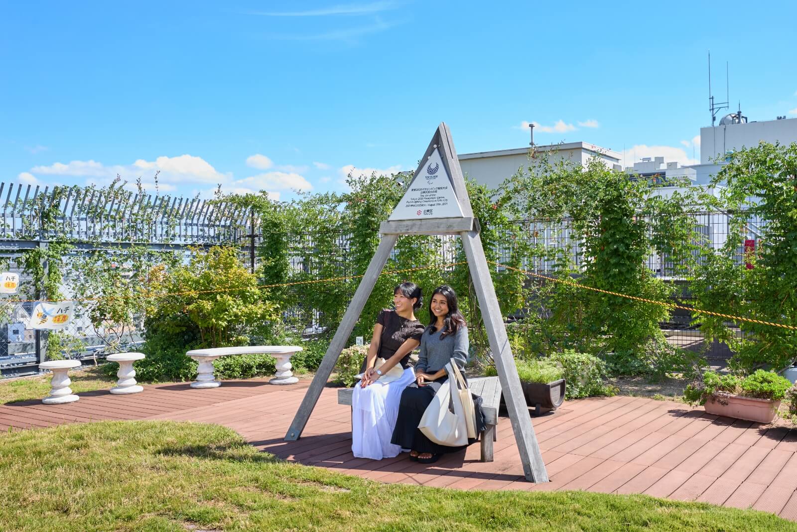 Photo of the Commemorative Plaque for Tokyo 2020 Paralympic Torch “Flame Lighting Ceremony in Taito City”