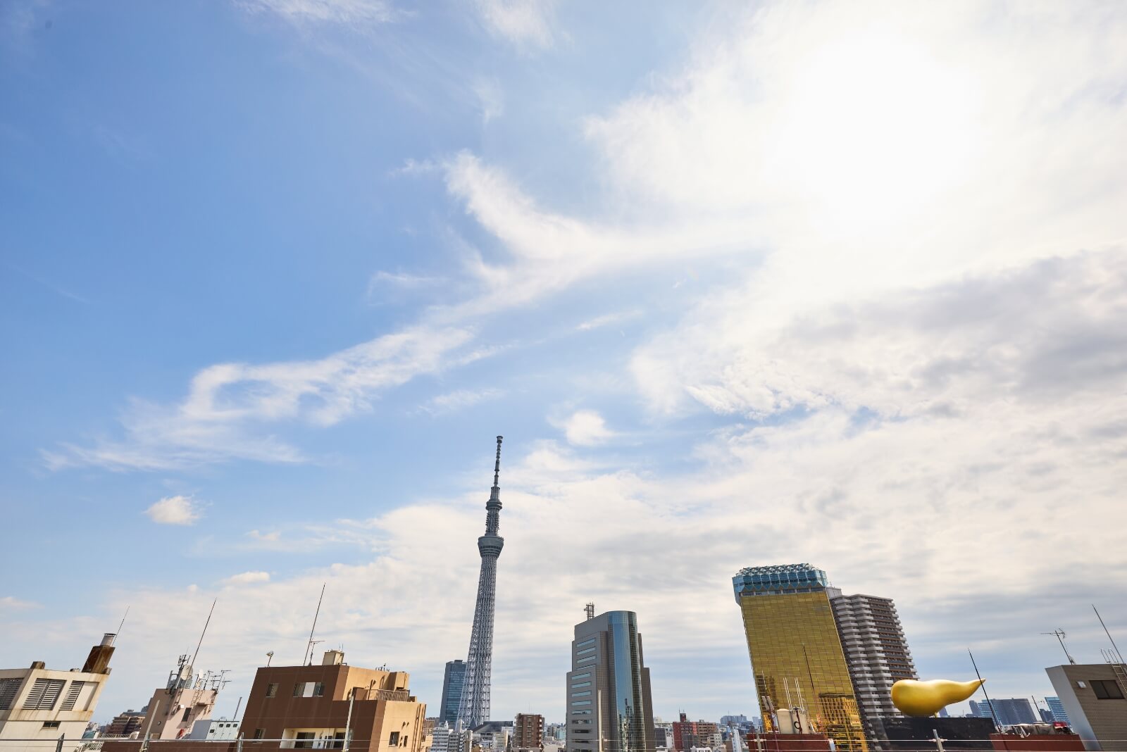 Photo of the Asakusa Halle Terrace on the Rooftop of EKIMISE Asakusa
