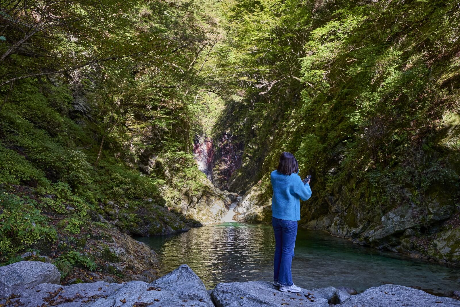 Photo of the Ojiragawa Valley